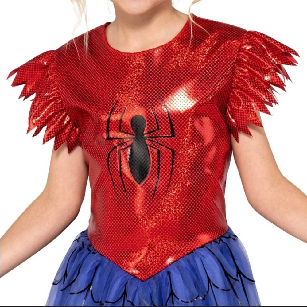 MARVEL Kids' Spider-GirlCostume Dress- Size L - Picture 3 of 6